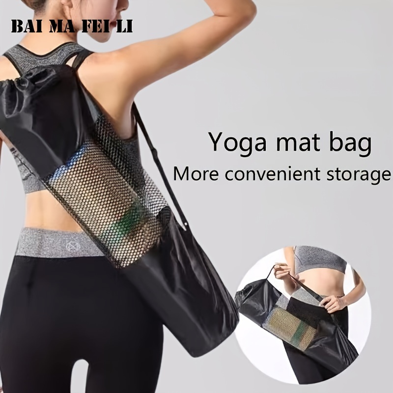 通気性のあるヨガマット収納メッシュバッグ - 耐久性のあるオ - Yoga Of Fitness のレビューと価格